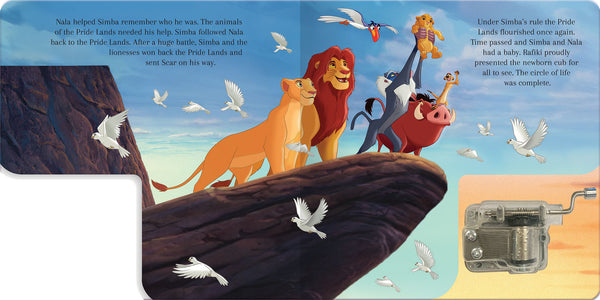 Disney The Lion King - Wind-Up Music Box Book