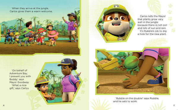 PAW Patrol - Collect-Me Book - Pups Save a Giant Plant