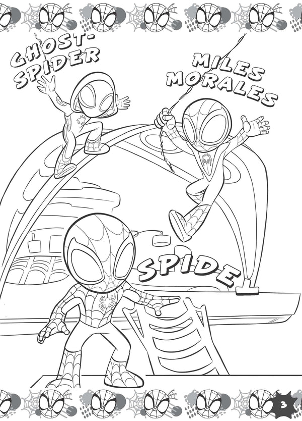 Spidey and His Amazing Friends - Colouring Book