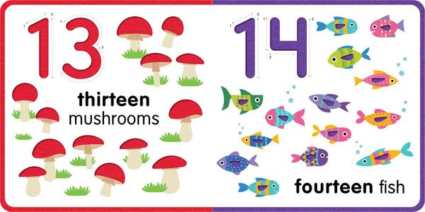 Chunky Felt Book - 123 My First Numbers Vol. 2