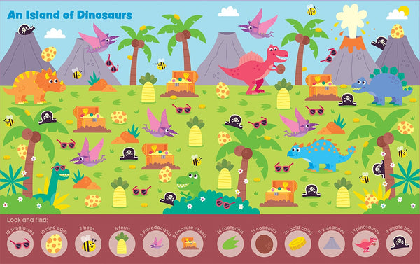 Look & Find Picture Book - Dinosaurs