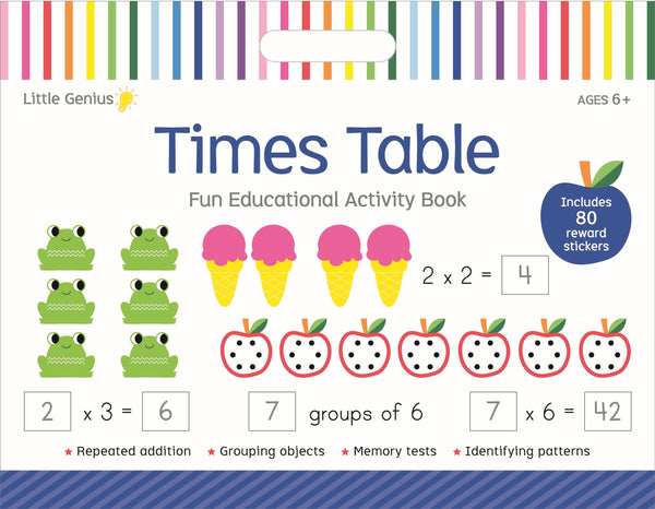 Little Genius Vol. 2 - Mega Activity Pad - Times Tables