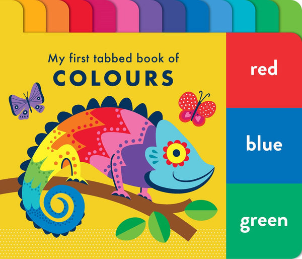 Chunky Tabbed Board Book - Colours