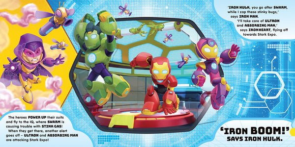 Iron Man and His Awesome Friends - Pop-Up Book - Iron Friends