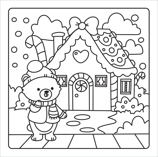Happy Days - Christmas Cuties Cosy Colouring