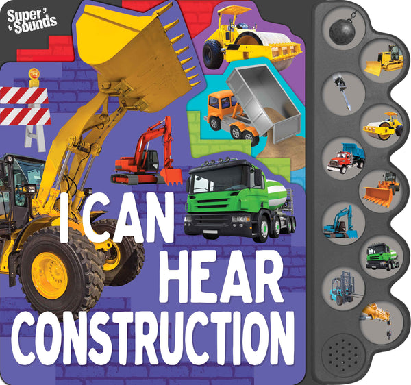 10-Button Sound Book - I Can Hear Construction Vol. 2