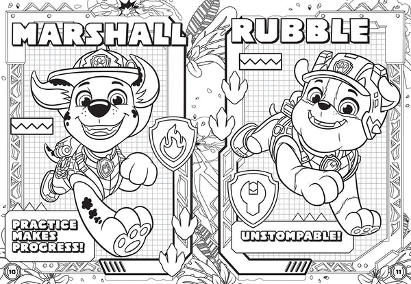 PAW Patrol The Dino Movie - 32pp Colouring Book