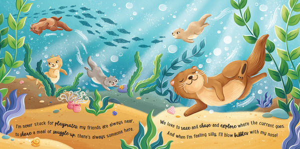 Story Time - Padded Board Book - I Love Being a Sea Otter