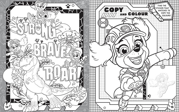 PAW Patrol The Dino Movie - Ultimate Sticker Book
