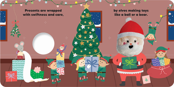 Finger Puppet Book - Here Comes Santa
