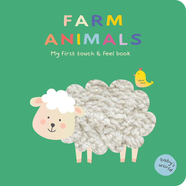 Baby's World - Touch and Feel Board Book - Farm Animals