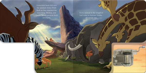 Disney The Lion King - Wind-Up Music Box Book