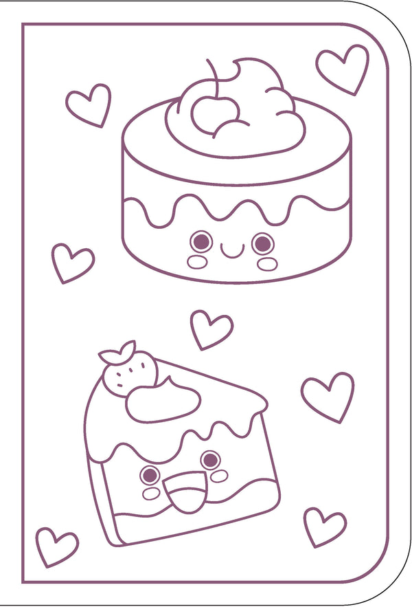 Markerific Jr. - Colour Me Carry Case - Sweet Treats