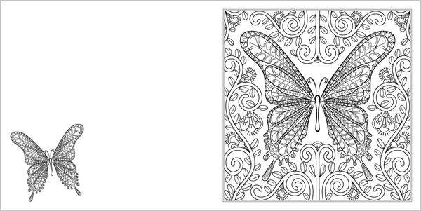 Happy Thoughts - Breathe & Bloom Colouring Book