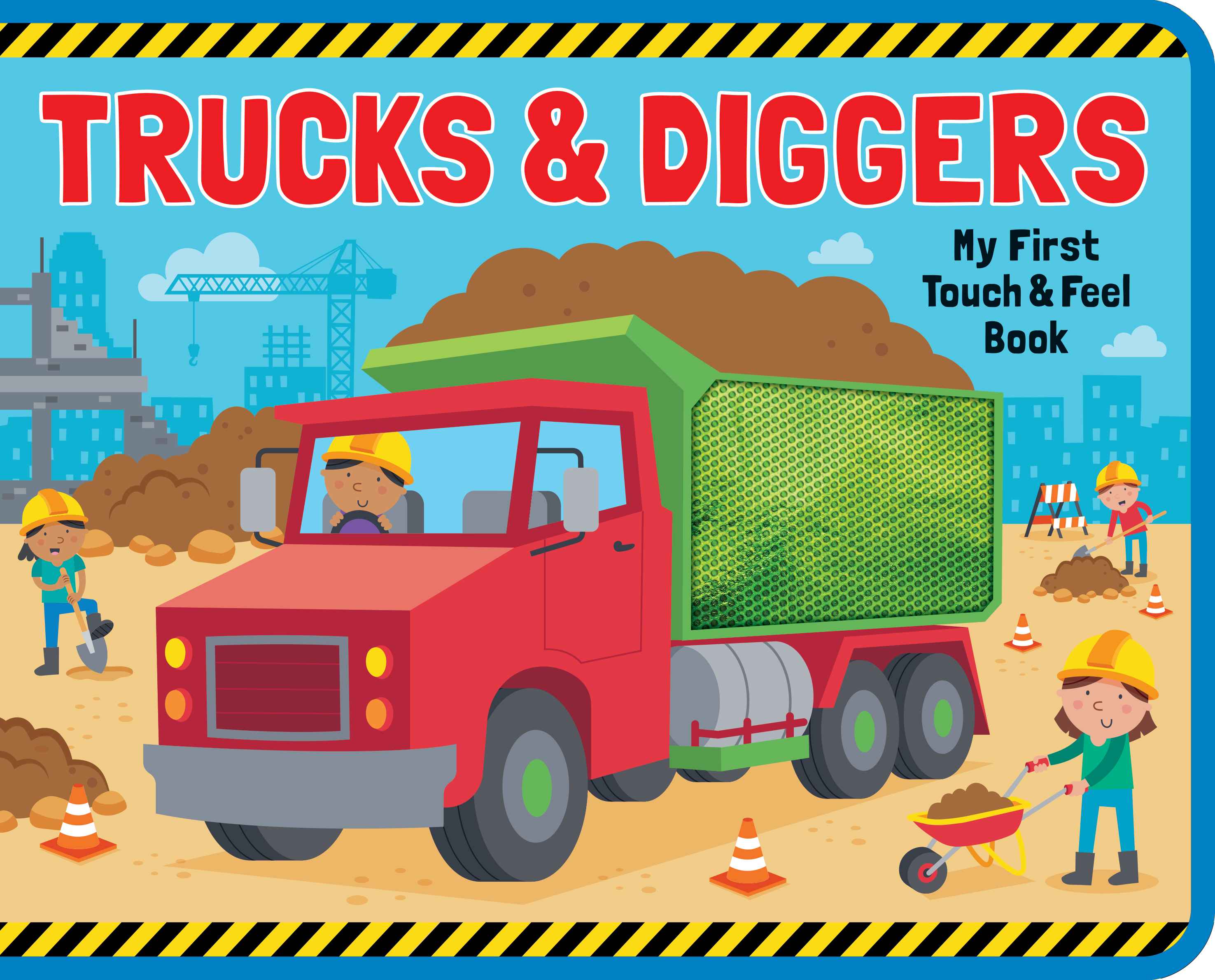 Trucks & Diggers - Touch & Feel EVA Book Trucks & Diggers - Touch & Feel EVA Book