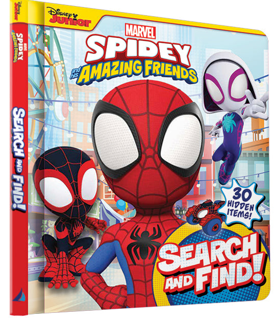 Spidey and His Amazing Friends - Board Book - Search and Find