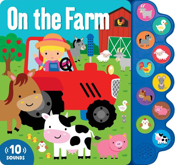 10-Button Sound Book - On The Farm