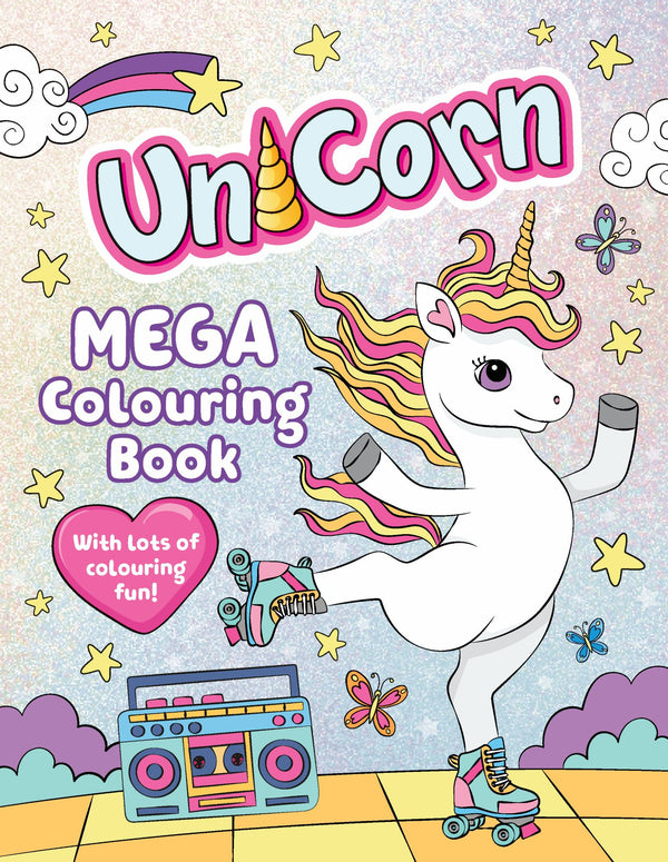 Unicorn - Mega Colouring Book