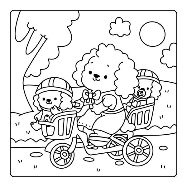 Happy Days - Calm Cuties Cosy Colouring
