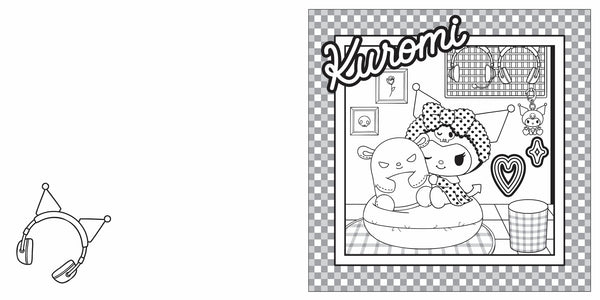 Hello Kitty and Friends - Hello, K-Pop! Cosy Colouring Book