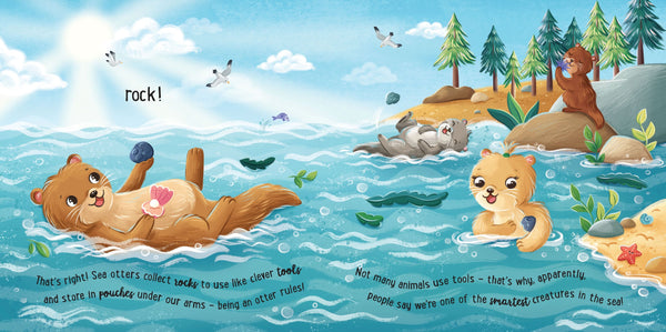 Story Time - Padded Board Book - I Love Being a Sea Otter