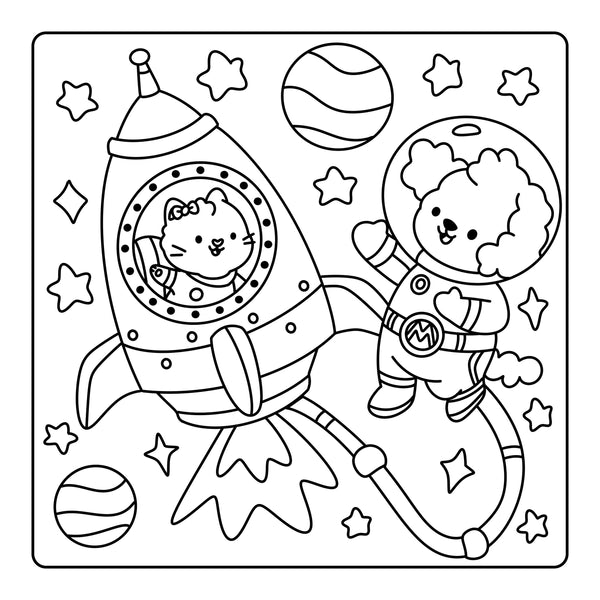 Happy Days - Calm Cuties Cosy Colouring