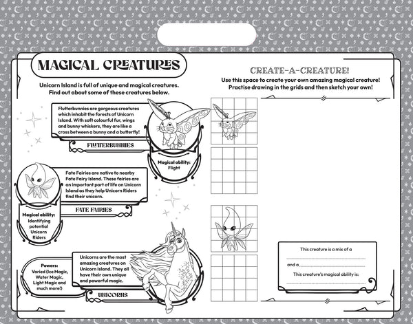 Unicorn Academy - Giant Activity Pad