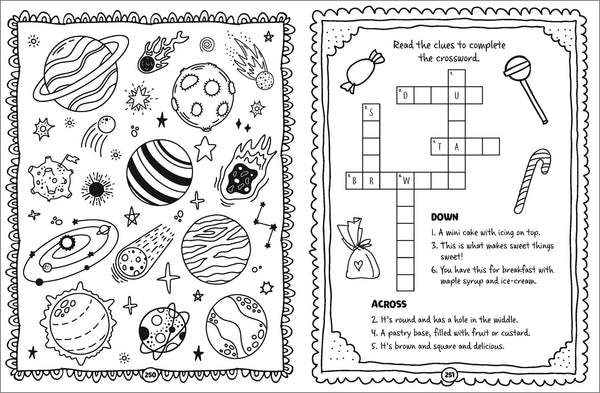 Lots of Things to Do and Colour - Unicorns, Enchanted Lands and Sweet Treats