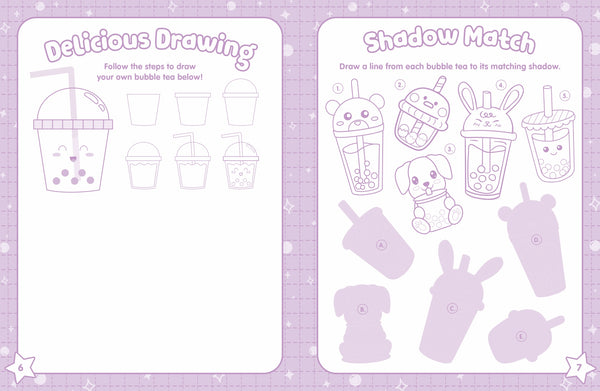 Bubble Tea - Metallic Bubble Sticker Activity Book