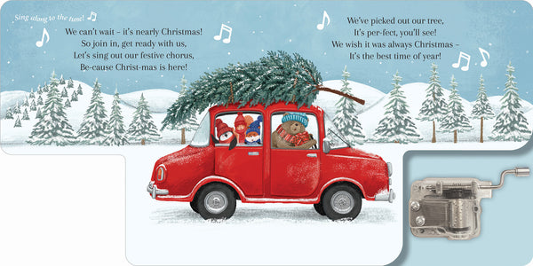 Wind-Up Music Box Book - We Wish You a Merry Christmas