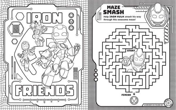 Iron Man and His Awesome Friends - Activity Fun Pack
