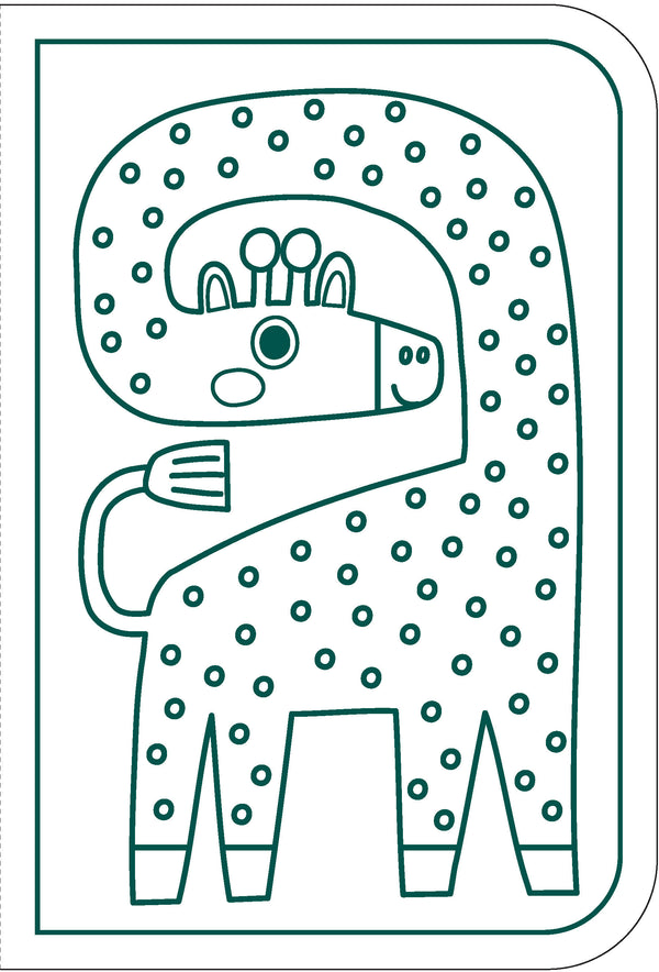 Markerific Jr. - Colour Me Carry Case - Adorable Animals