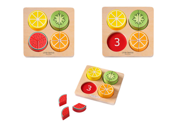 Little Genius Play & Learn - First Fractions