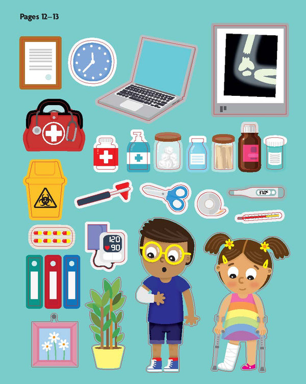 FunFacts - Sticker Activity Book - Human Body